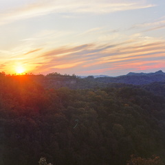 Sunset from Wizard's Backbone